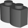 PALISADE BRICK 1X2 X 100