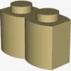 PALISADE BRICK 1X2 X 100