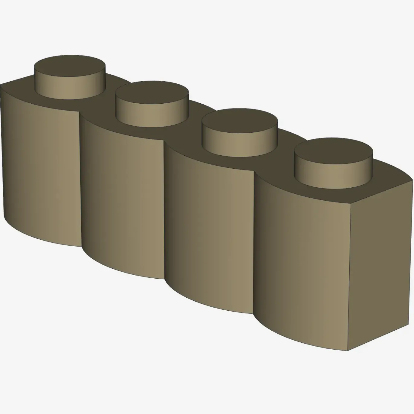 PALISADE BRICK 1X4 X 50