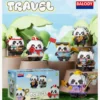 Pandas auf Reisen (diamond blocks)