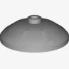 PARABOLIC REFLECTOR Ø24X6,4 X 50