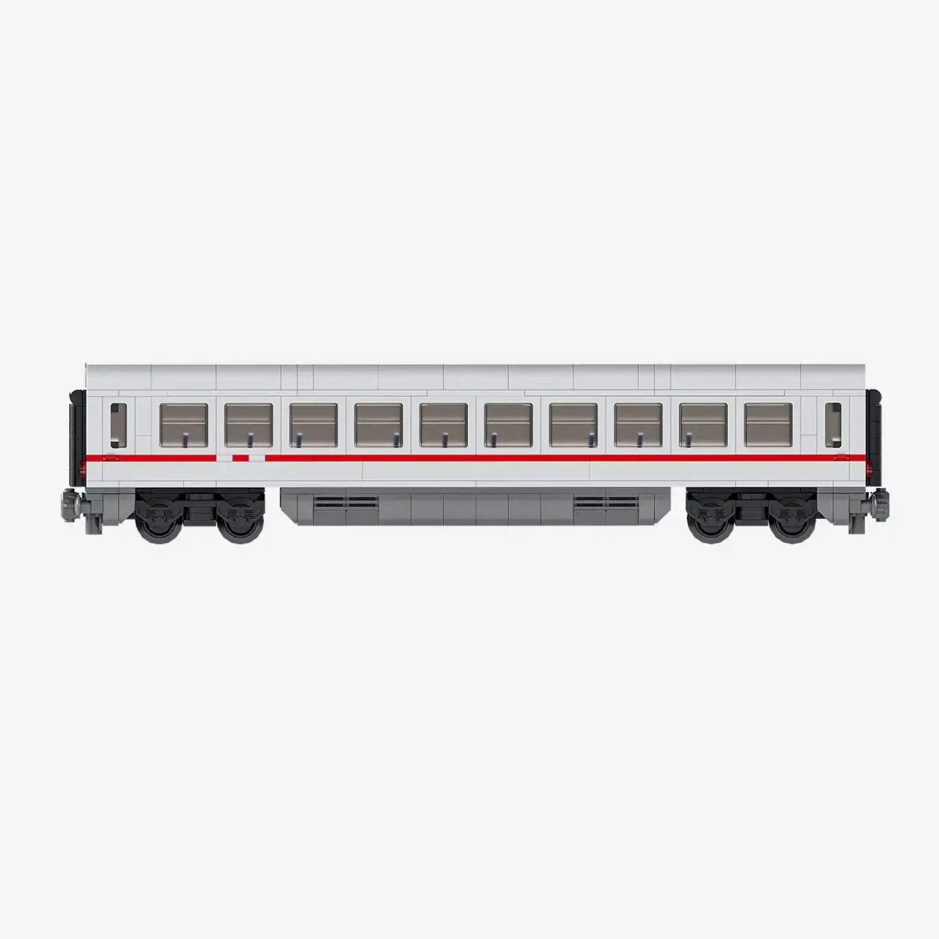 Passagierwagen weiß rot