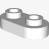 Plate, Modified 1 x 2 Rounded with 2 Open Studs X 1200