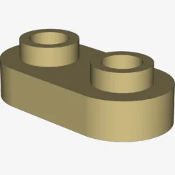 Plate, Modified 1 x 2 Rounded with 2 Open Studs X 200