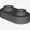 Plate, Modified 1 x 2 Rounded with 2 Open Studs X 200