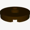PLATE ROUND W. 1 KNOB X 100