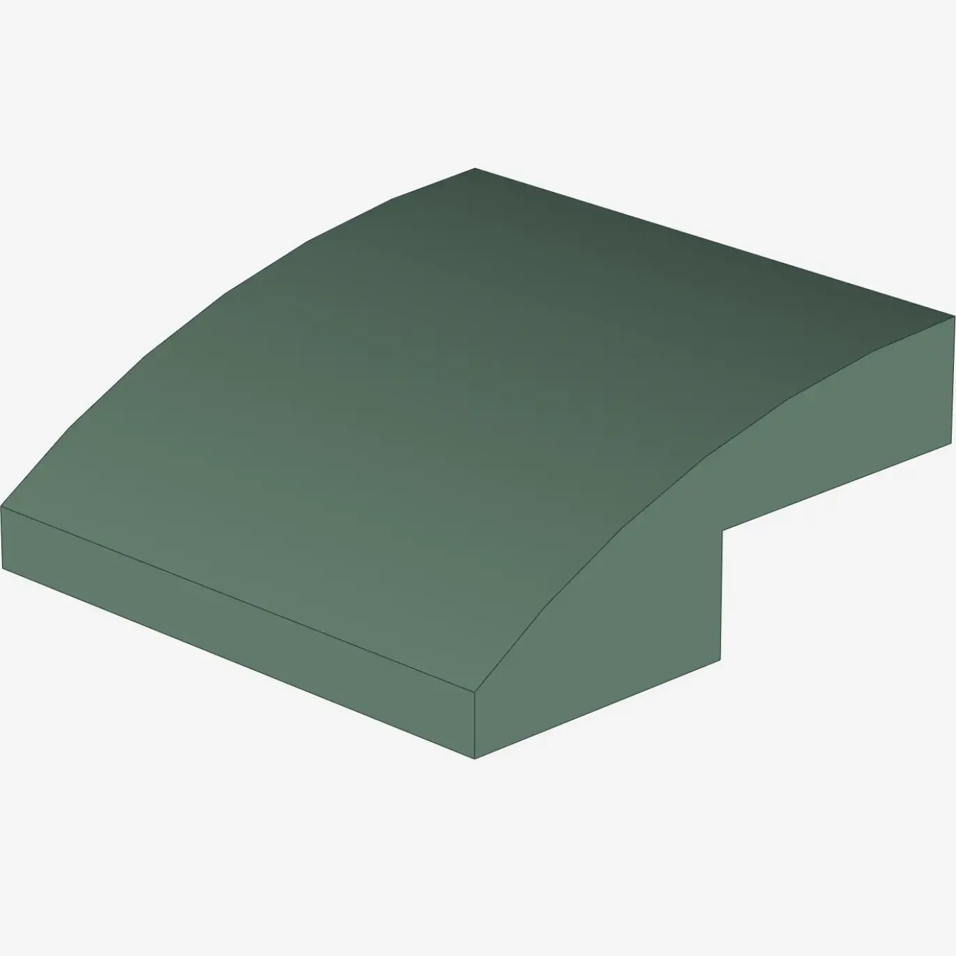 PLATE W. BOW 2X2X2/3 X 100