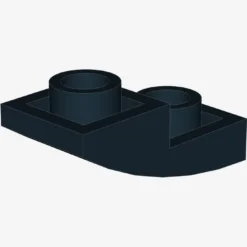 PLATE W/ HALF BOW INV. 1X2X2/3 X 100