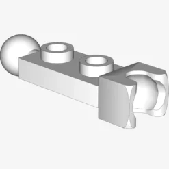 PLATE 1X2 BALL Ø5.9/CUP/FRICTION X 100