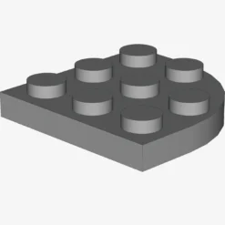 PLATE 3X3, 1/4 CIRCLE X 50