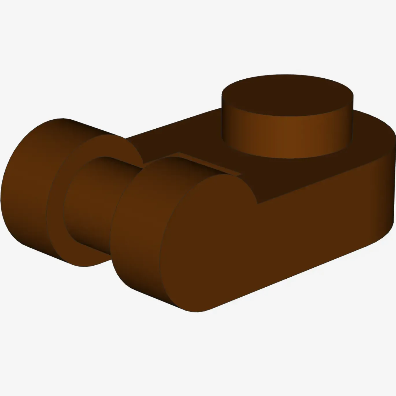 PLATE 1X1 ROUND W/3.2 SHAFT X 200
