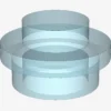 PLATE 1X1 ROUND X 1200