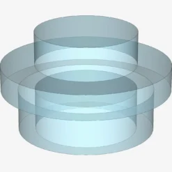 PLATE 1X1 ROUND X 1200