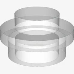 PLATE 1X1 ROUND X 1200