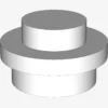 PLATE 1X1 ROUND X 1200
