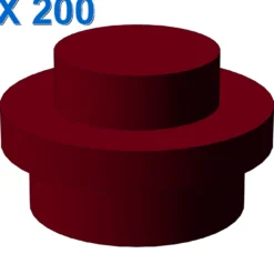 PLATE 1X1 ROUND X 200