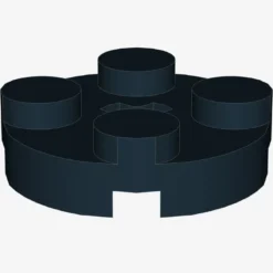 PLATE 2X2 ROUND X 100