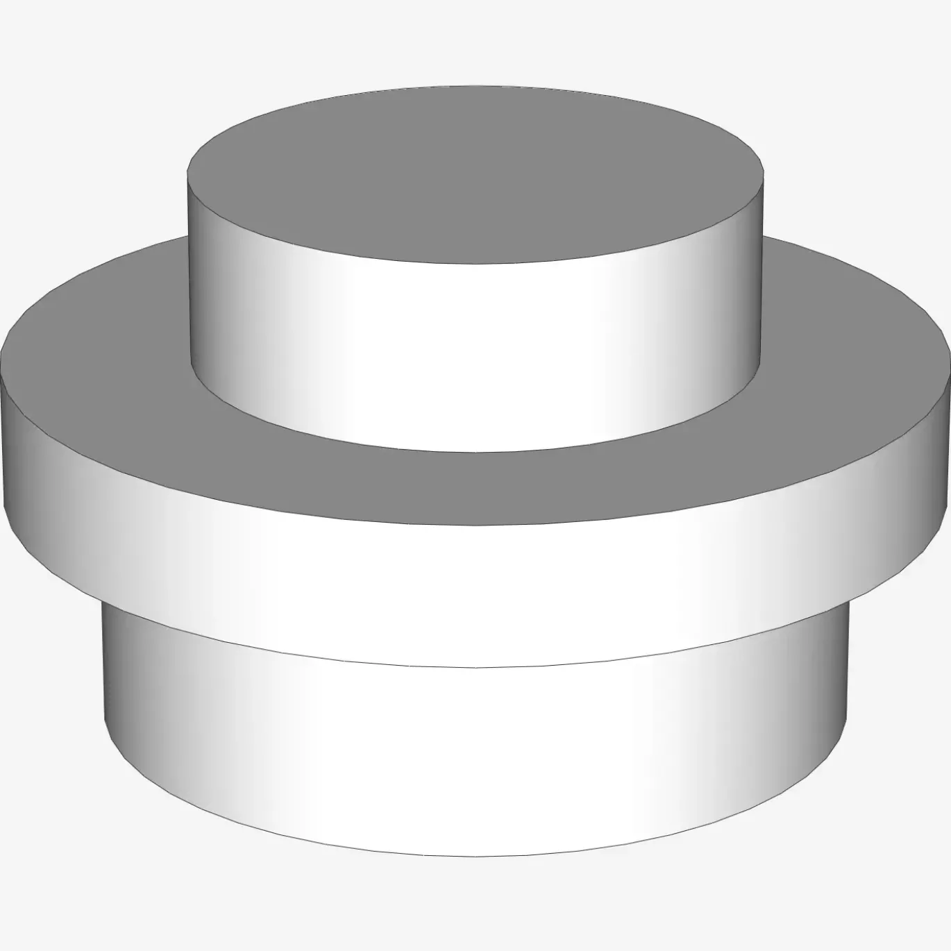 PLATE 1X1 ROUND X 200
