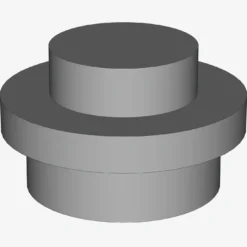 PLATE 1X1 ROUND X 200