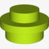 PLATE 1X1 ROUND X 200