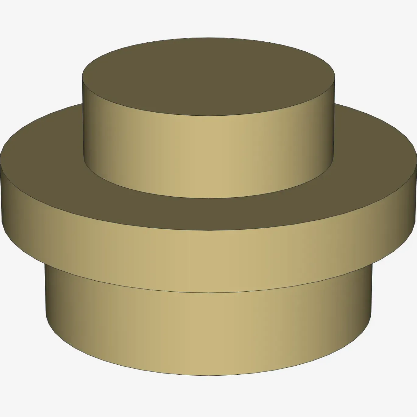 PLATE 1X1 ROUND X 200