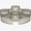 PLATE 2X2 ROUND X 100