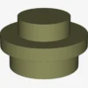 PLATE 1X1 ROUND X 200