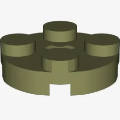 PLATE 2X2 ROUND X 100