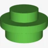 PLATE 1X1 ROUND X 200