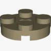 PLATE 2X2 ROUND X 100