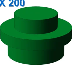 PLATE 1X1 ROUND X 200