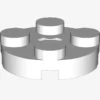 PLATE 2X2 ROUND X 100