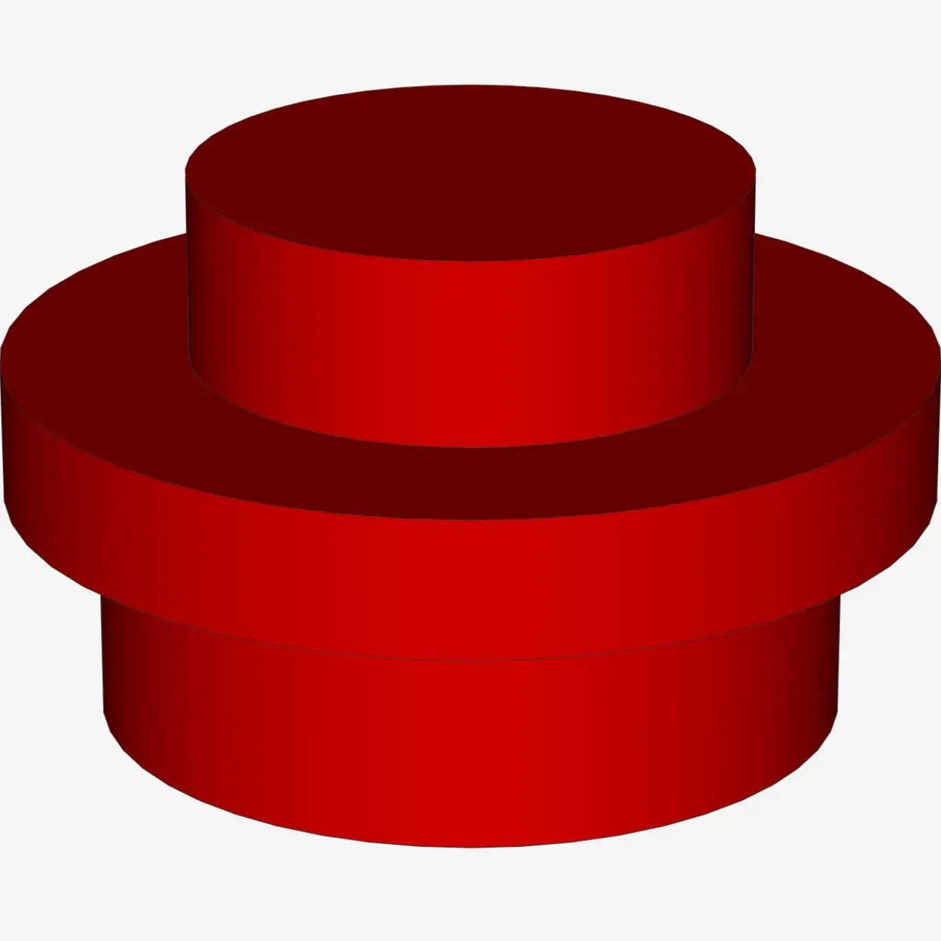 PLATE 1X1 ROUND X 200