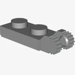 PLATE 1X2 W/FORK/VERTICAL/END X 100