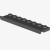 PLATE 2X8 W/GLIDING GROOVE X 20