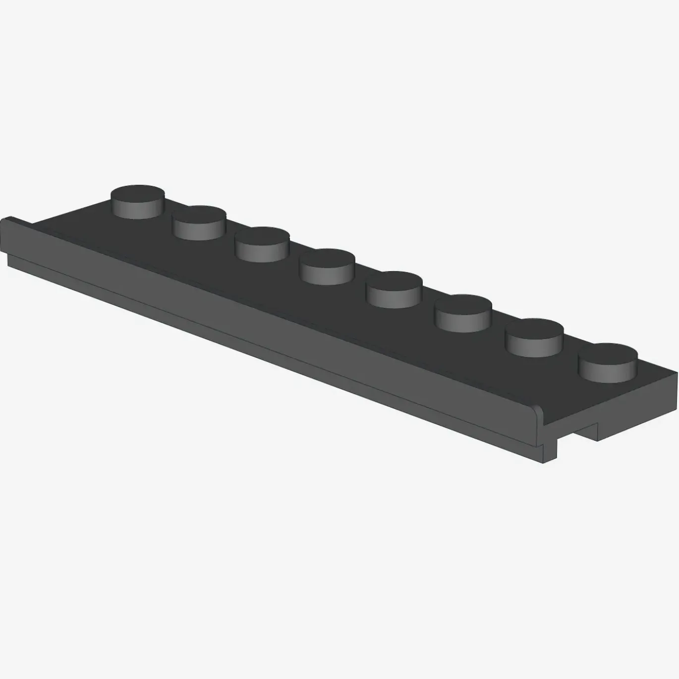 PLATE 2X8 W/GLIDING GROOVE X 20