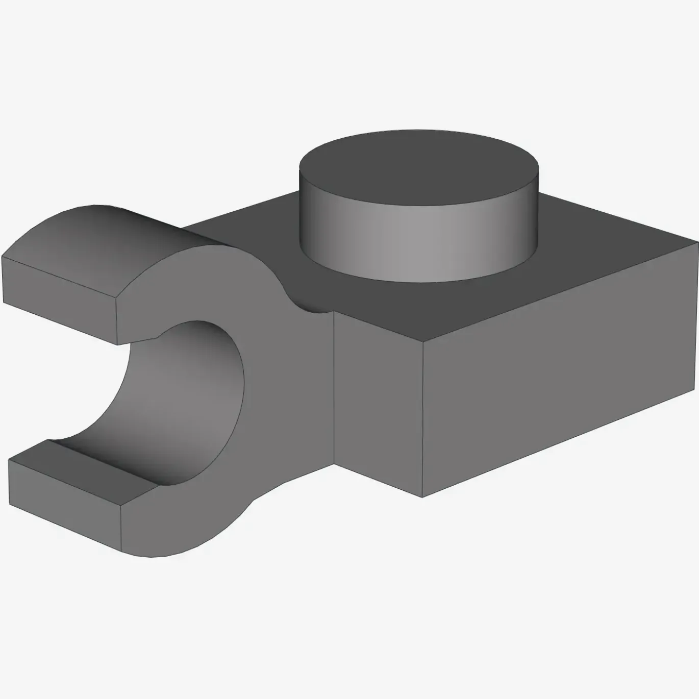 PLATE 1X1 W/HOLDER VERTICAL X 200
