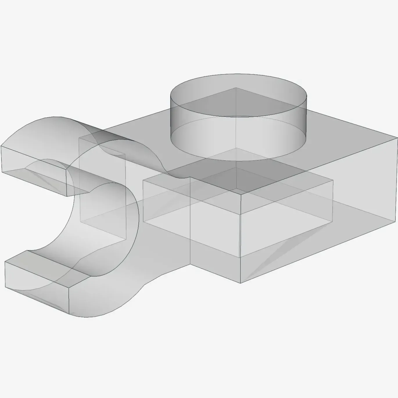 PLATE 1X1 W/HOLDER VERTICAL X 200