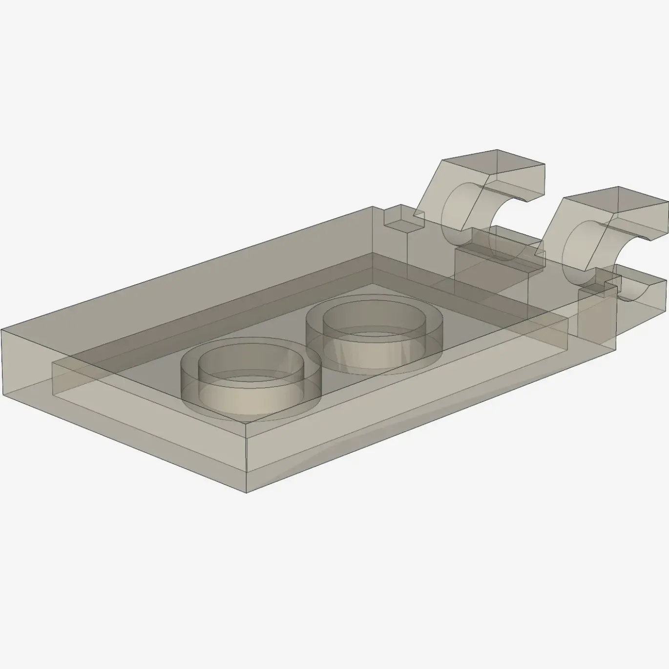 PLATE 2X3 W. HOLDER X 50