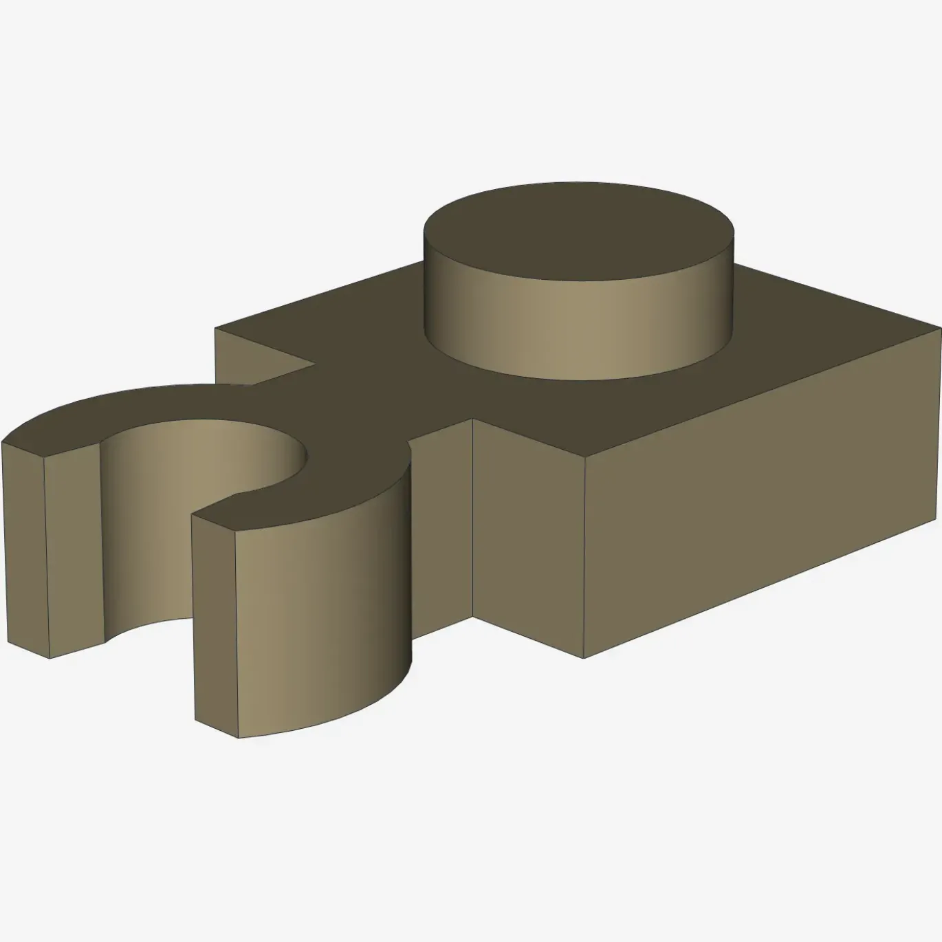 PLATE 1X1 W. HOLDER X 200