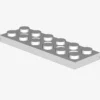 PLATE 2X6 W. HOLES X 25