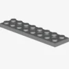 PLATE 2X8 W. HOLES X 20