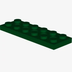 PLATE 2X6 W. HOLES X 25