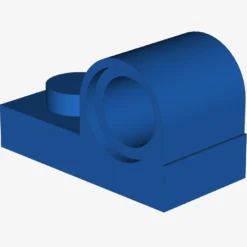 PLATE 1X2 W. HOR. HOLE Ø 4.8 X 100
