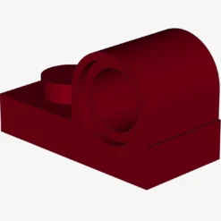 PLATE 1X2 W. HOR. HOLE Ø 4.8 X 100