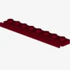 PLATE 1X8 WITH RAIL X 25