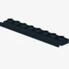 PLATE 1X8 WITH RAIL X 25
