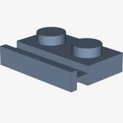 PLATE 1X2 WITH SLIDE X 100