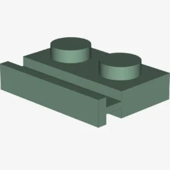 PLATE 1X2 WITH SLIDE X 100
