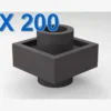 Plate 1x1 with studs on 2 sides X 200